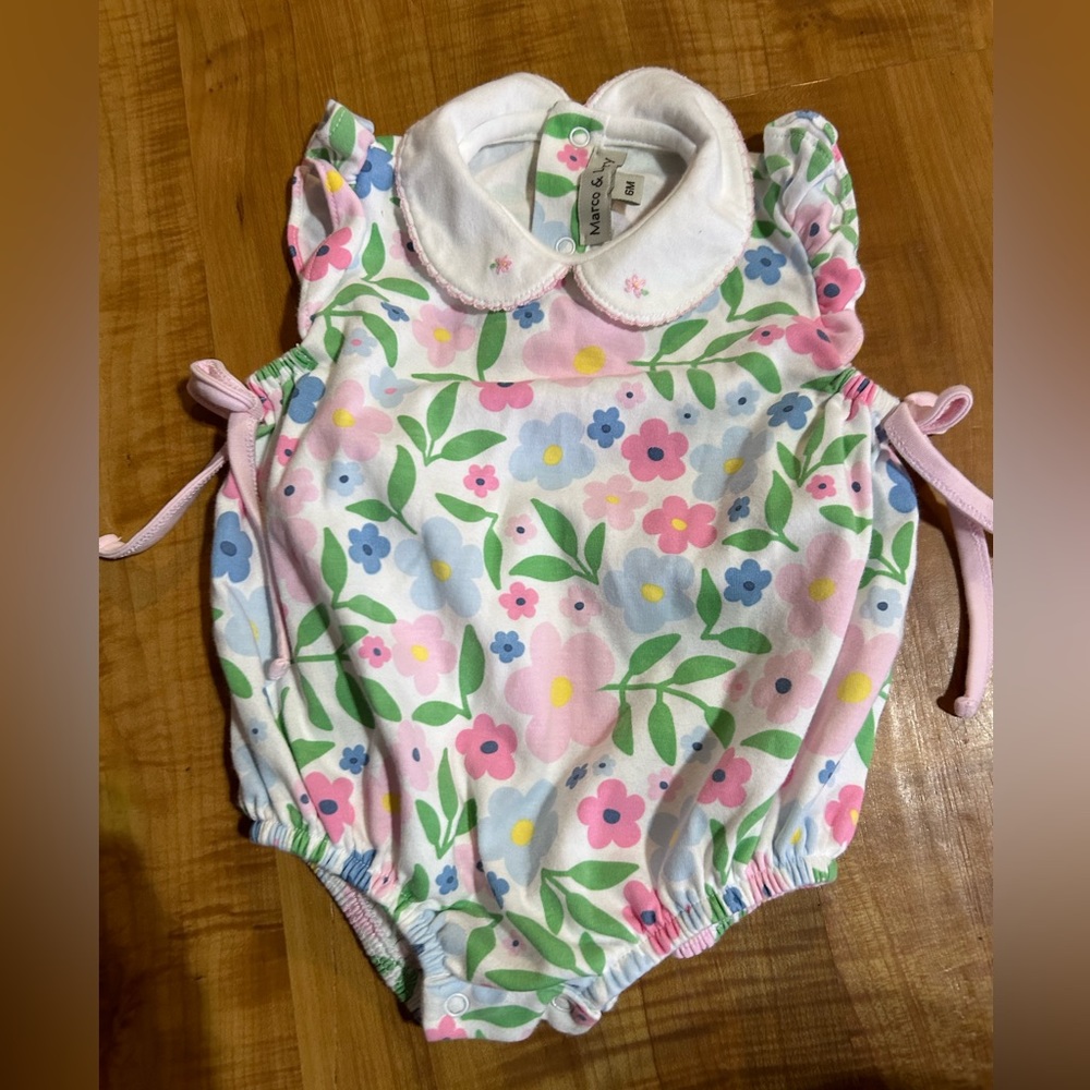 Marco and Lizzie Bubble Romper